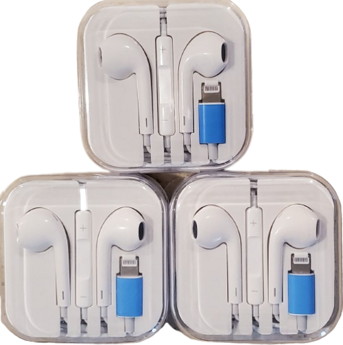 High Quality Wired Headphone Lighting Earphone In-ear For iPhone 7-8-X-XR-XS-11-12-13