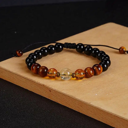 Adjustable Bracelet | Trendy Jewellery | Pearl Bead | Natural Stone | For Women | 7” Bangle Charm