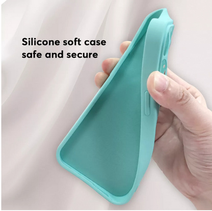 iPhone 12/Mini/Pro/Pro Max Case | Rubber | Luxury Silicone Cover | Fiber Cloth Inside