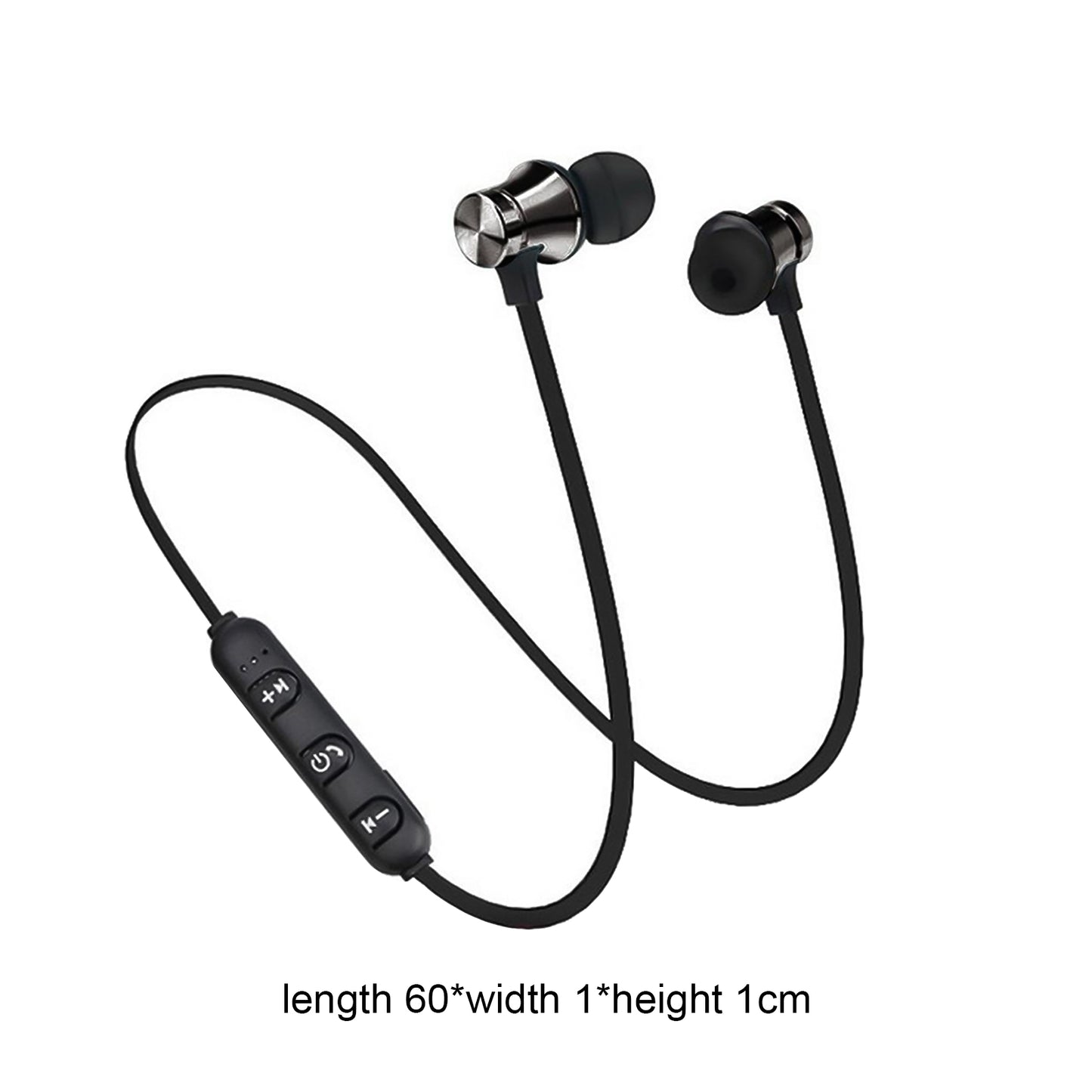 Wireless headphone with Mic | Magnetic Bass Neckband Running Earphones | Stereo Headset