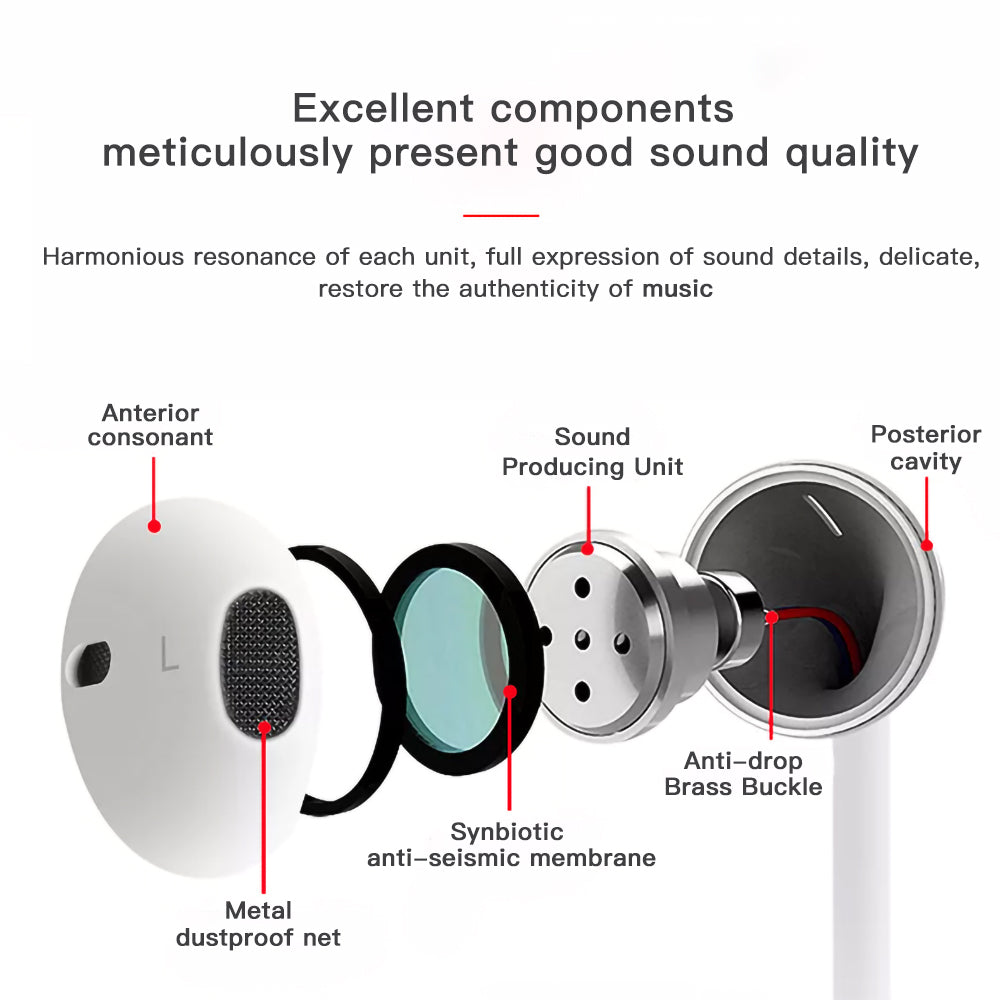 High Quality Wired Headphone Lighting Earphone In-ear For iPhone 7-8-X-XR-XS-11-12-13