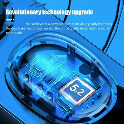 Headphones | Waterproof Stereo | With Flashlight | iOS & Android | BT V5.2 Led Display