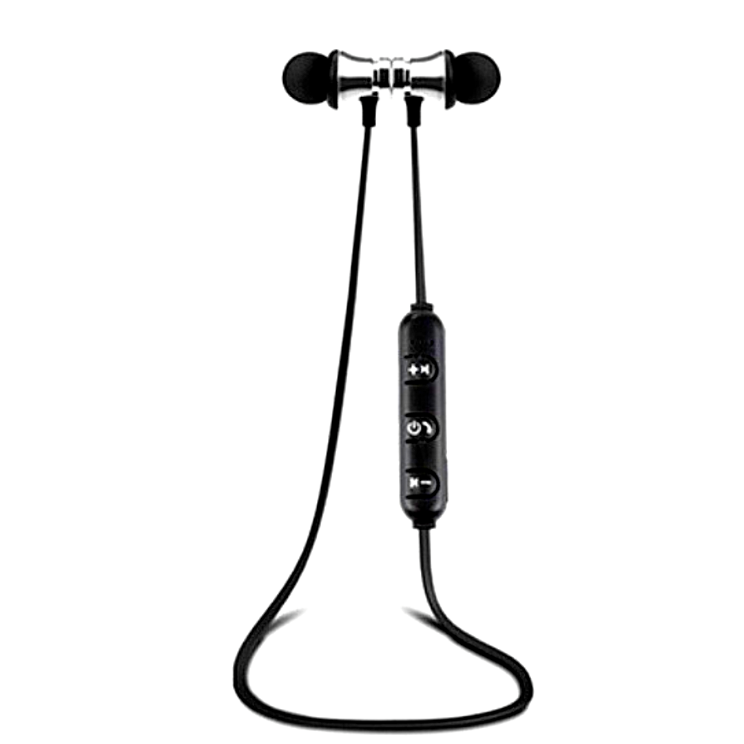 Wireless headphone with Mic | Magnetic Bass Neckband Running Earphones | Stereo Headset