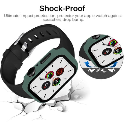 2 Pack | 360° Smart Watch Case | For Apple Watch Series 7/6/SE/5/4  | Full Body Cover