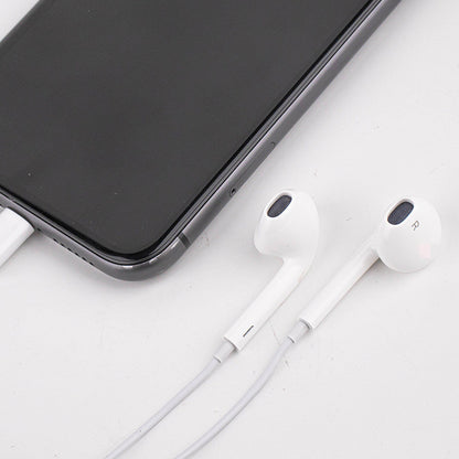 High Quality Wired Headphone Lighting Earphone In-ear For iPhone 7-8-X-XR-XS-11-12-13