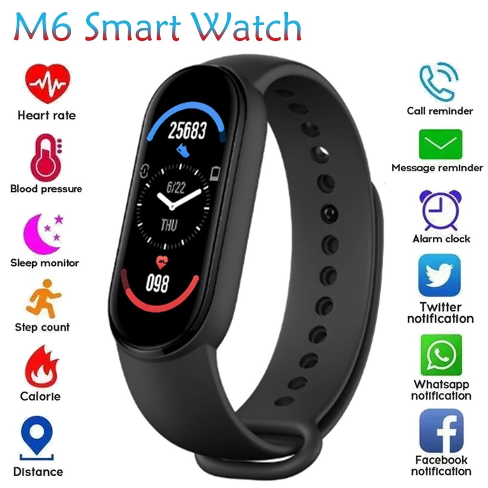 Smart Watch | Wristband Bracelet | for Android & iOS | Wireless | With App