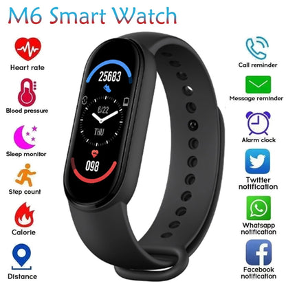 Smart Watch | Wristband Bracelet | for Android & iOS | Wireless | With App