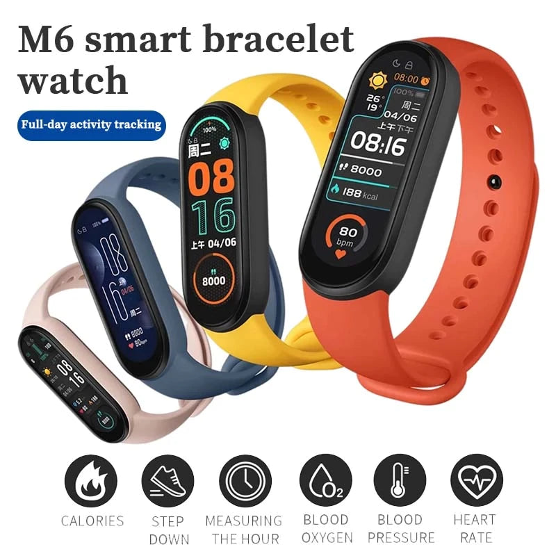 Smart Watch | Wristband Bracelet | for Android & iOS | Wireless | With App