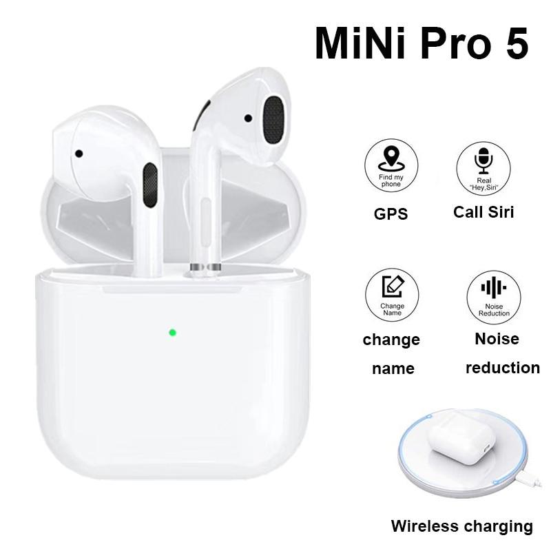 Waterproof Headphone | Earphone Wireless Charging | Touch Control | Earbuds